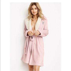 NWT Victoria’s Secret dusty pink robe